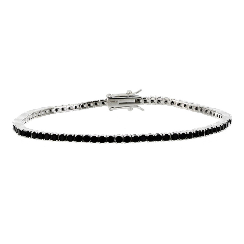 BRACCIALE TENNIS MM 2 E CM 17 IN OTTONE