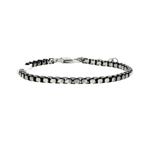 BRACCIALE UOMO CM 19+3 IN ACCIAIO