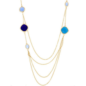 COLLANA 'VENERE' CM 93+5 IN OTTONE