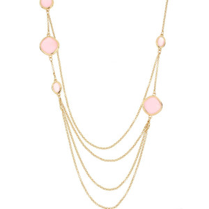 COLLANA 'VENERE' CM 93+5 IN OTTONE