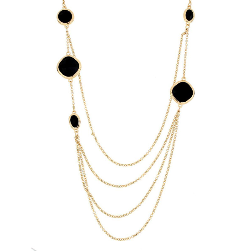 COLLANA 'VENERE' CM 93+5 IN OTTONE