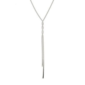 COLLANA CM 43+5 SNAKE IN ACCIAIO