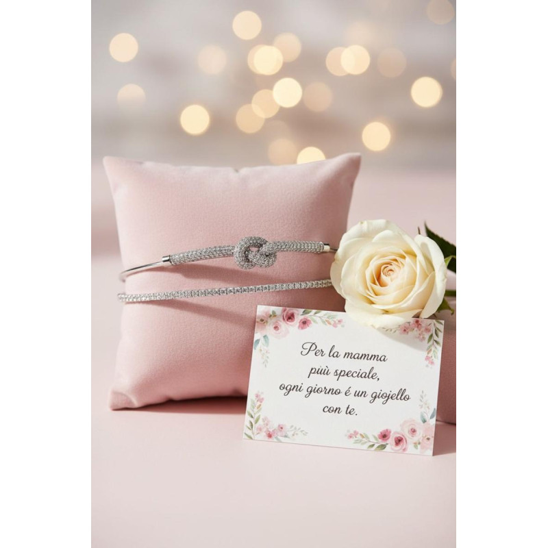 BRACCIALE CANNES IN ACCIAIO