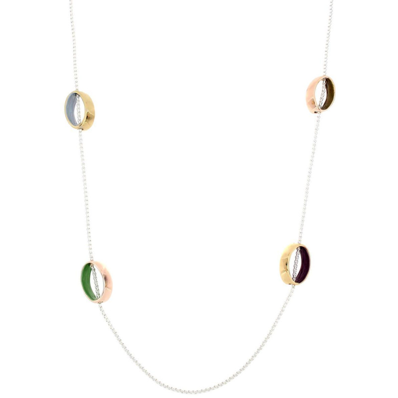 COLLANA ARMONIA CM 93 IN OTTONE