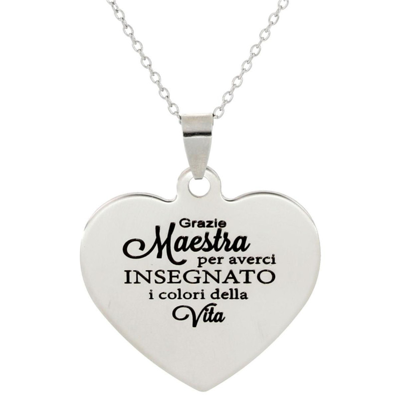 COLLANA "MAESTRA" IN ACCIAIO