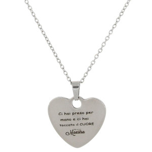 COLLANA "MAESTRA" IN ACCIAIO