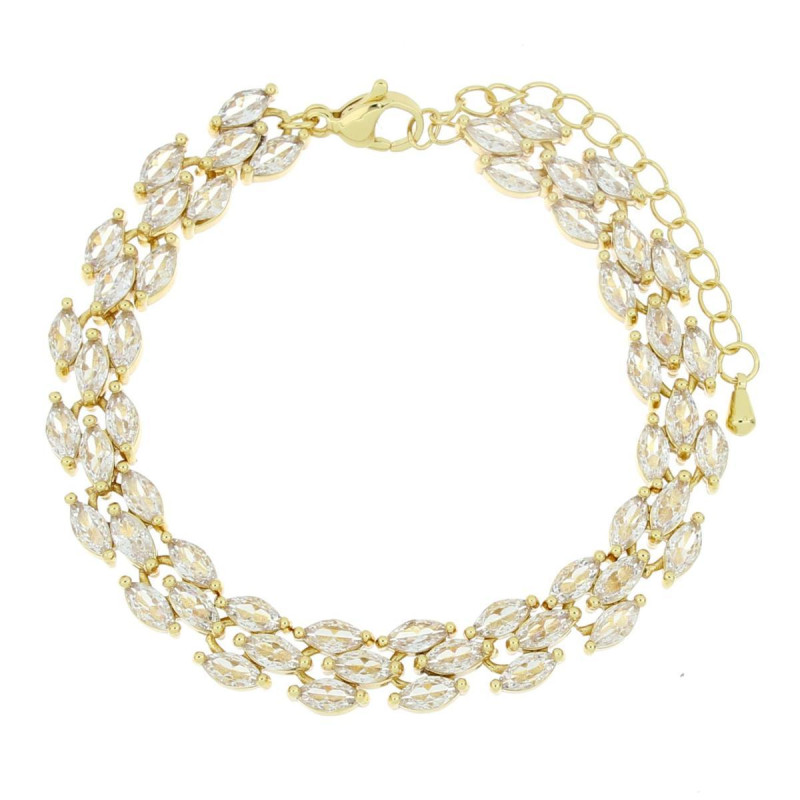 BRACCIALE ASTRA CM 16 IN OTTONE