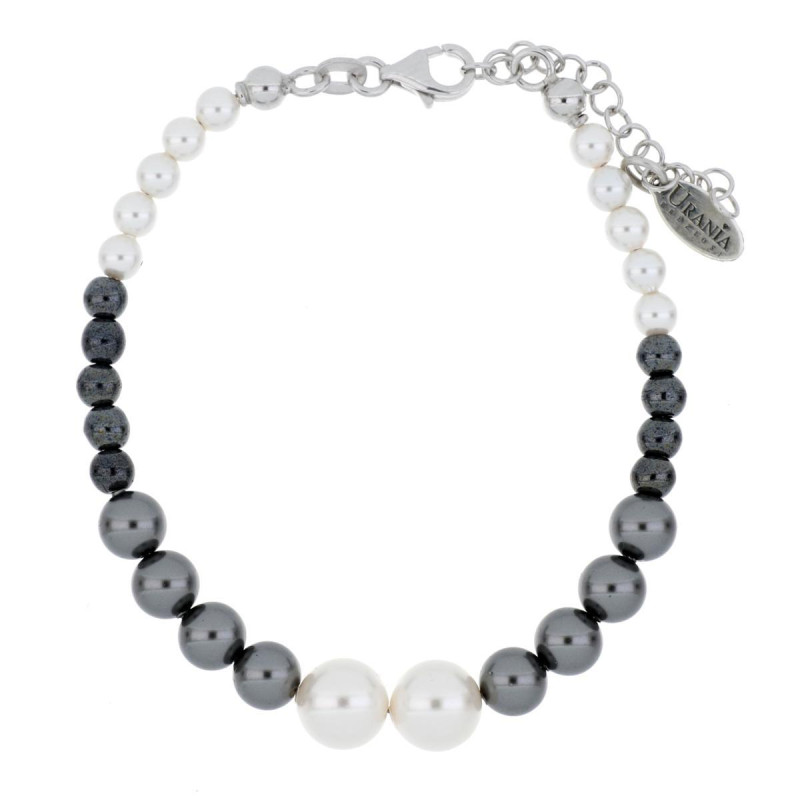 BRACCIALE PERLA CERIMONIA CM 17+3 IN ARGENTO