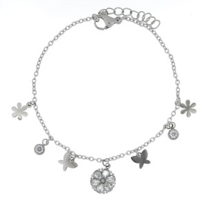 BRACCIALE AFRODITE IN ACCIAIO