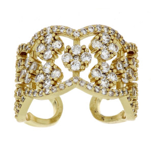 ANELLO "ASTRA" MM 14 IN OTTONE