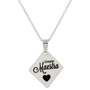 COLLANA "MAESTRA" IN ACCIAIO