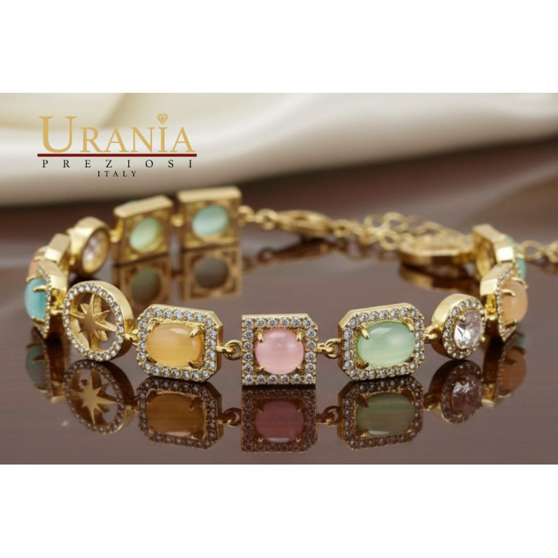 BRACCIALE ASTRA CM 16 IN OTTONE