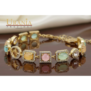 BRACCIALE ASTRA CM 16 IN OTTONE
