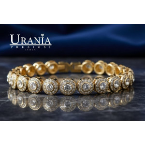 BRACCIALE ASTRA CM 16 IN OTTONE