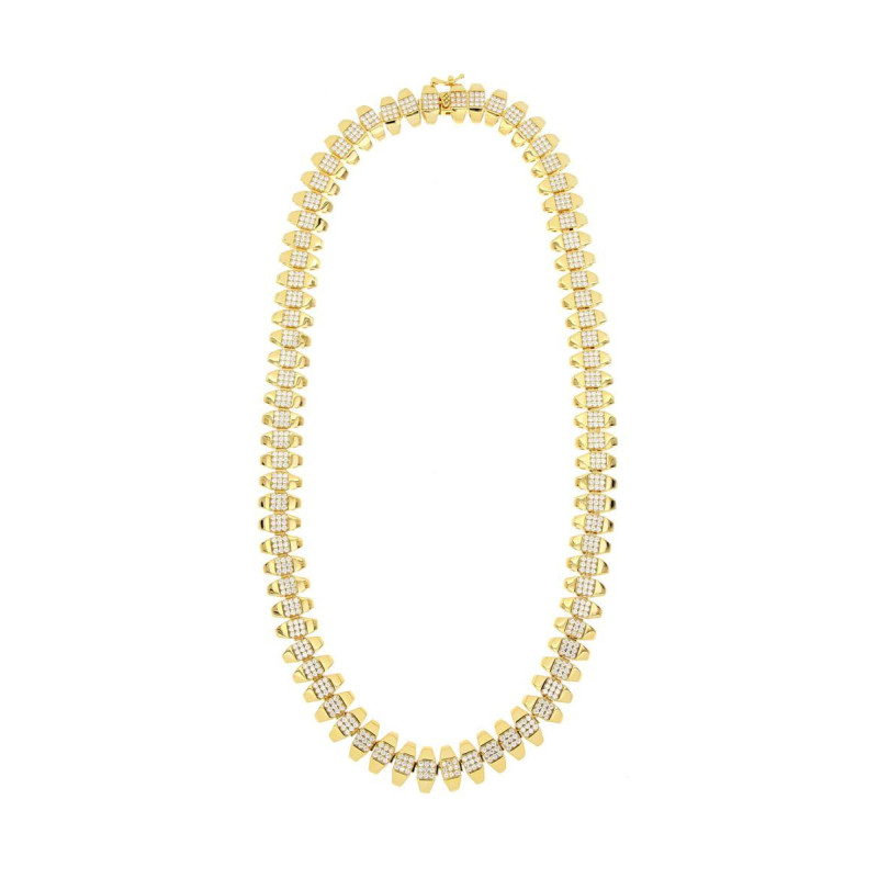 COLLANA ASTRA IN OTTONE