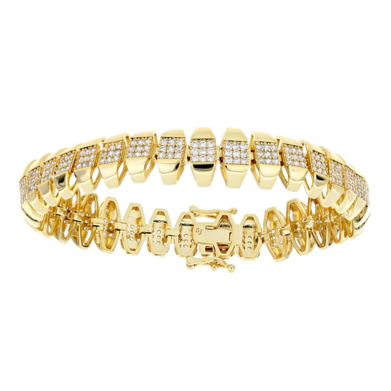 BRACCIALE ASTRA CM 16 IN OTTONE