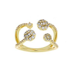 ANELLO "ASTRA" MM 16 IN OTTONE