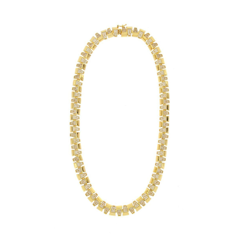 COLLANA ASTRA IN OTTONE