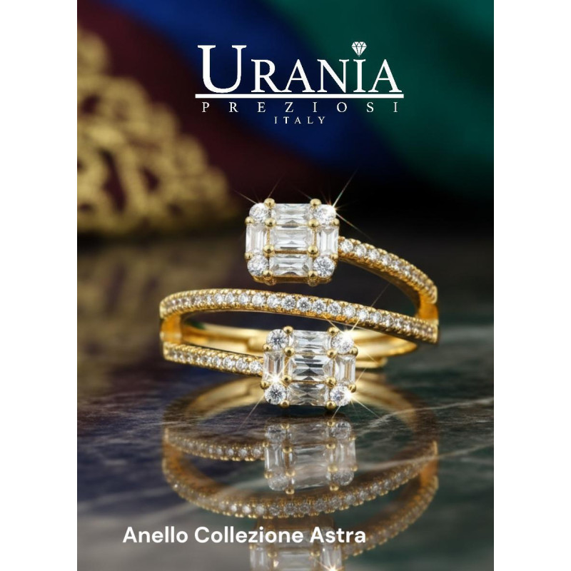 ANELLO "ASTRA" MM 14 IN OTTONE