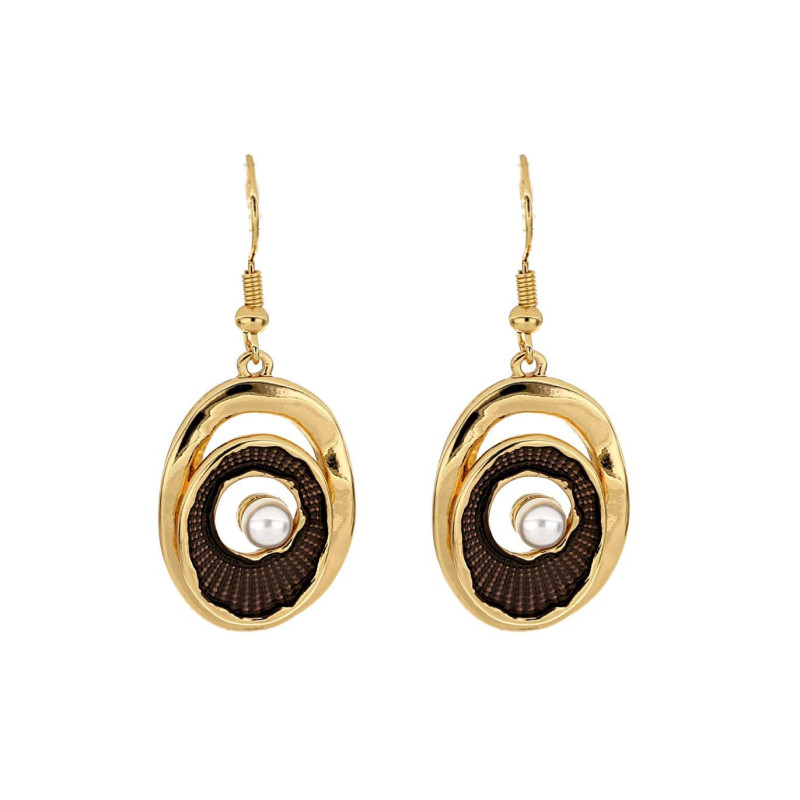 ORECCHINI ARMONIA IN OTTONE
