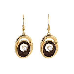 ORECCHINI ARMONIA IN OTTONE