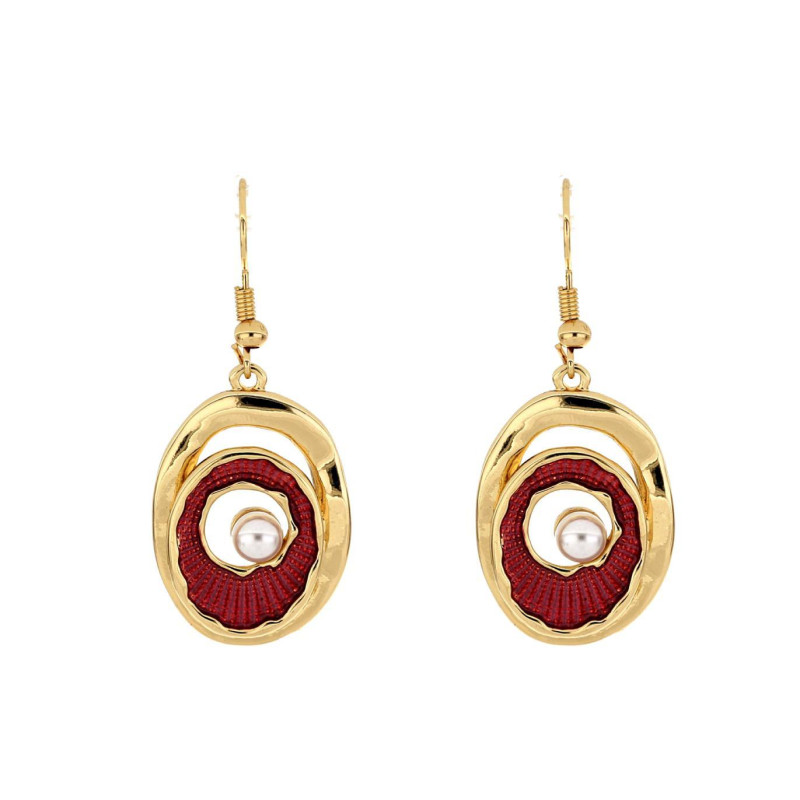 ORECCHINI ARMONIA IN OTTONE