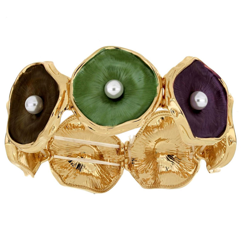 BRACCIALE ARMONIA MM 29 IN OTTONE