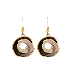 ORECCHINI ARMONIA IN OTTONE