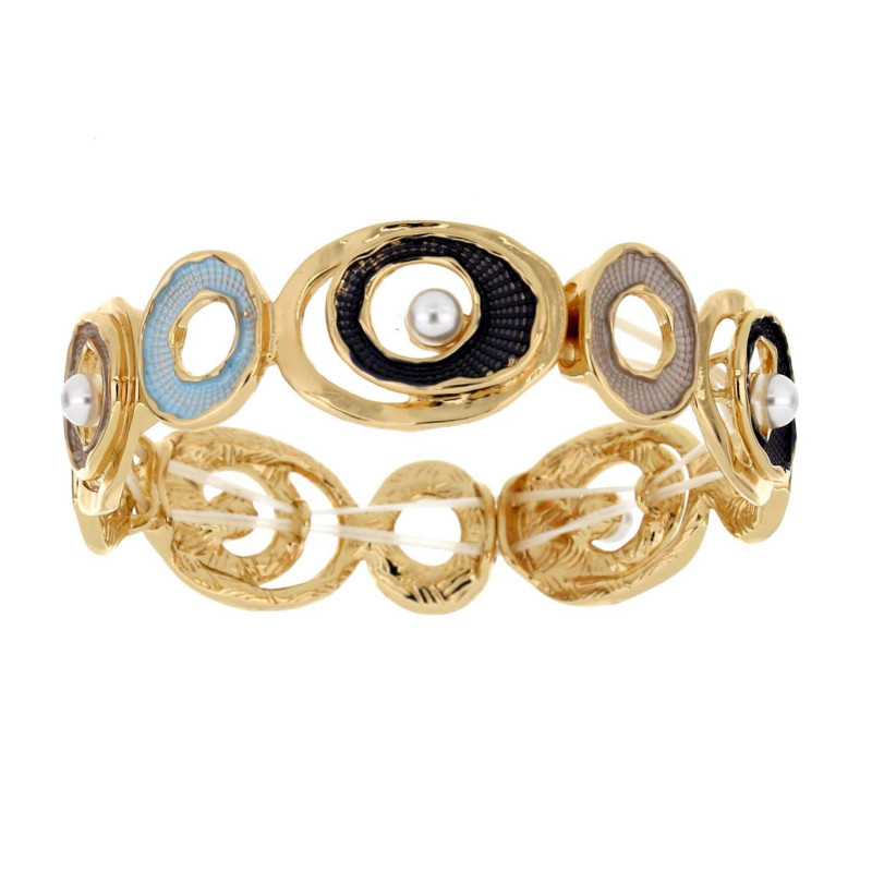 BRACCIALE ARMONIA MM 18 IN OTTONE