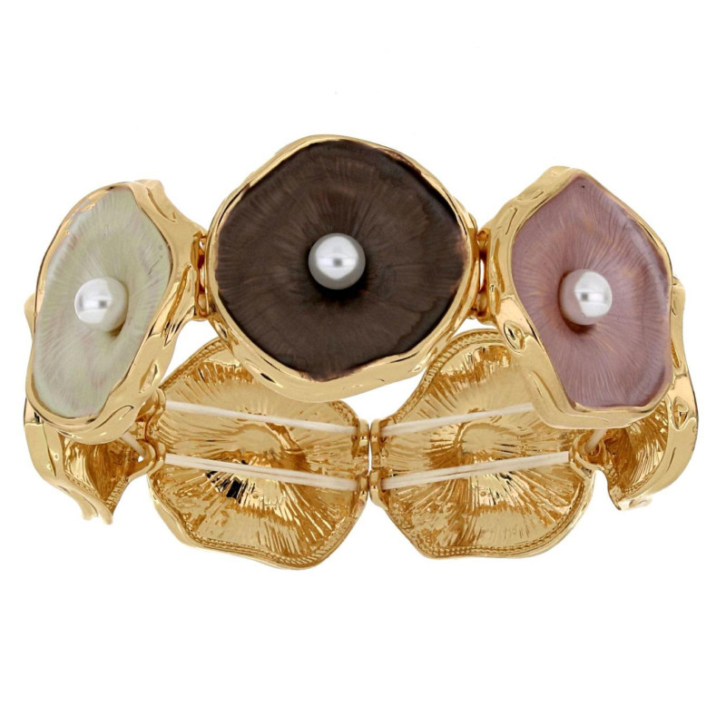 BRACCIALE ARMONIA MM 29 IN OTTONE