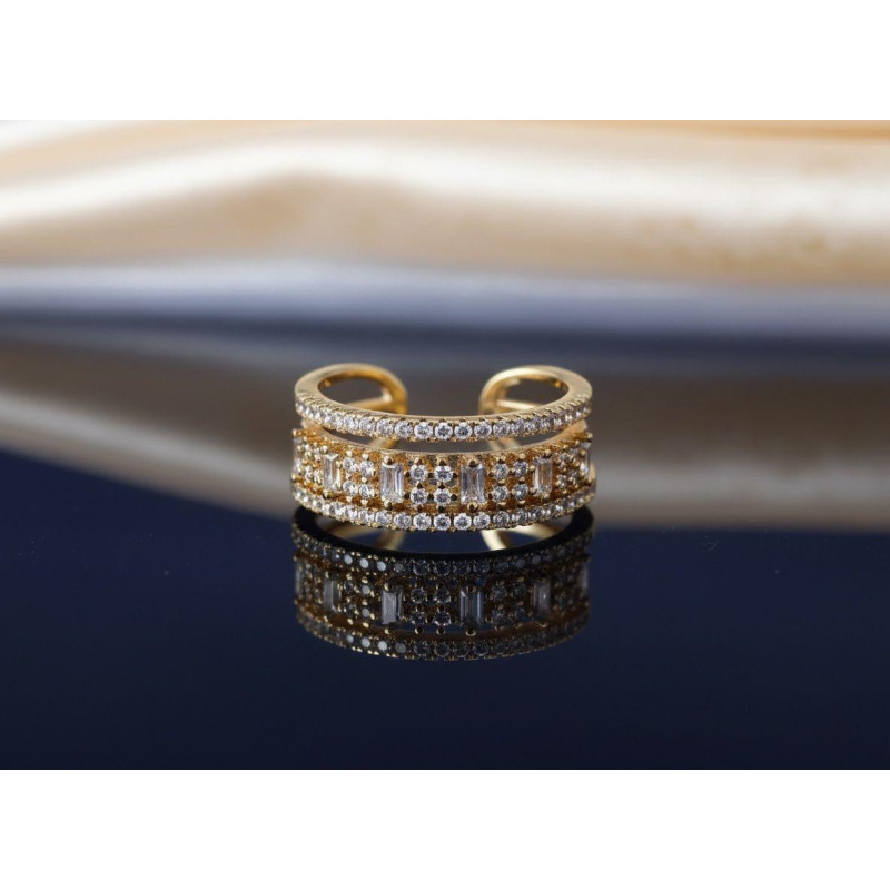 ANELLO "ASTRA" IN OTTONE