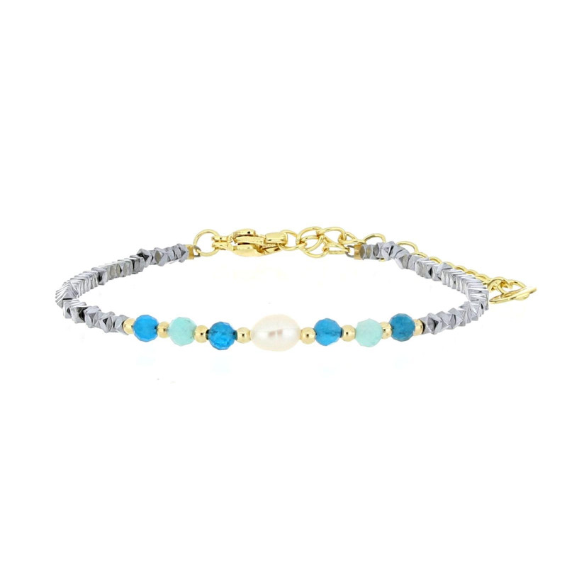 BRACCIALE "TROPEA" CM 17+3 IN ACCIAIO