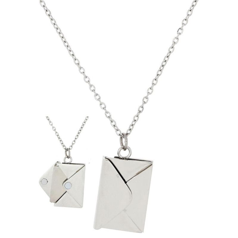 COLLANA DA PERSONALIZZARE CON BUSTINA APRIBILE E BIGLIETTO IN AC