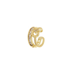 ORECCHINI EAR CUFF IN OTTONE