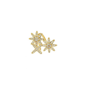 ORECCHINI EAR CUFF IN OTTONE