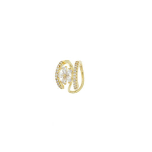 ORECCHINI EAR CUFF IN OTTONE