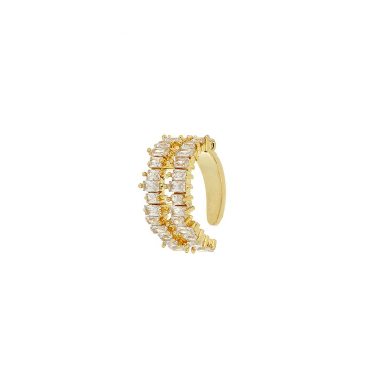 ORECCHINI EAR CUFF IN OTTONE