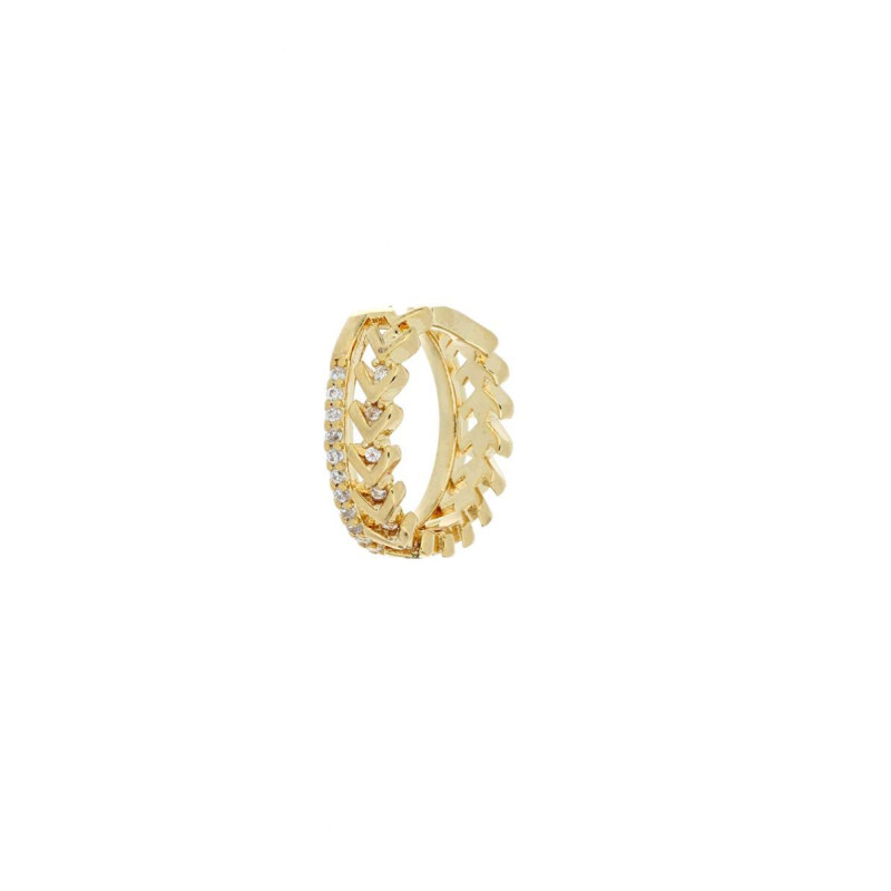 ORECCHINI EAR CUFF IN OTTONE