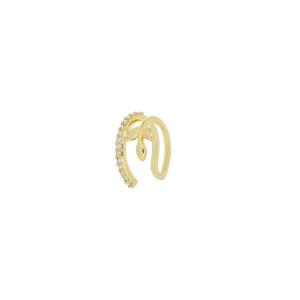 ORECCHINI EAR CUFF IN OTTONE