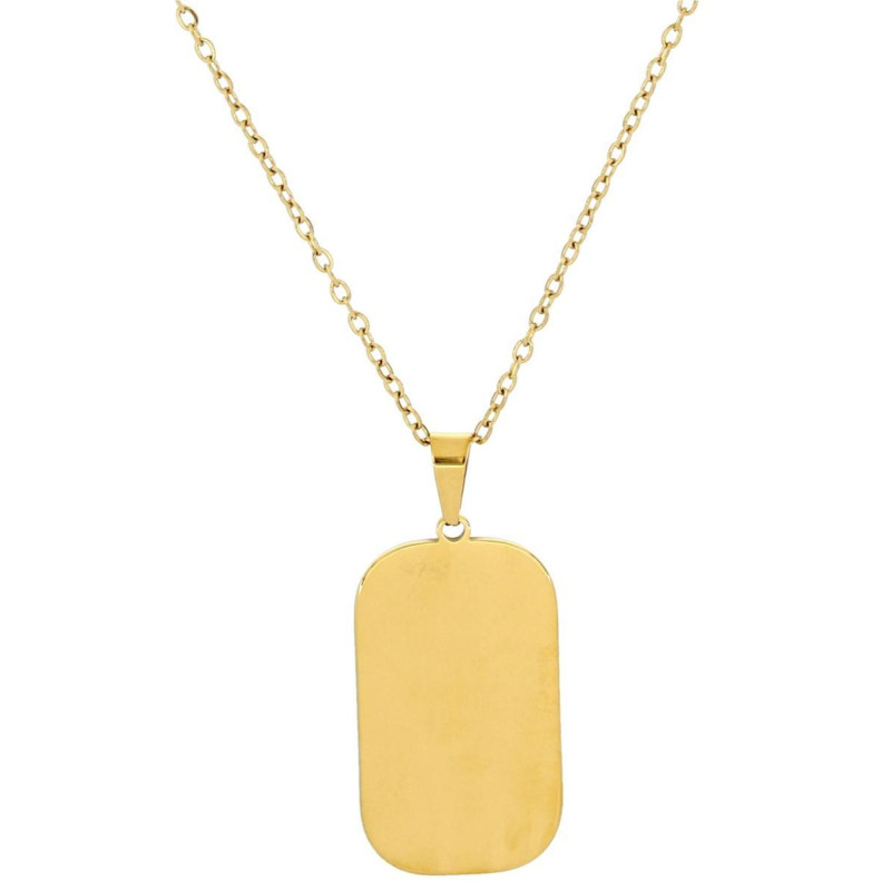 COLLANA DA PERSONALIZZARE IN ACCIAIO