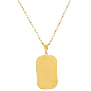 COLLANA DA PERSONALIZZARE IN ACCIAIO