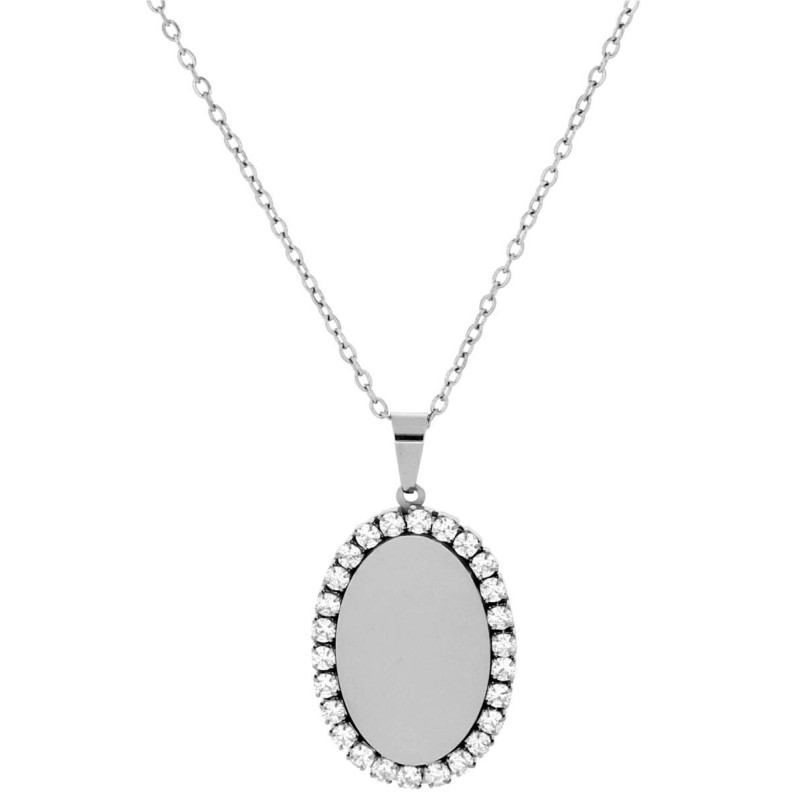 COLLANA DA PERSONALIZZARE IN ACCIAIO