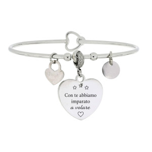 BRACCIALE "MAESTRA" IN ACCIAIO