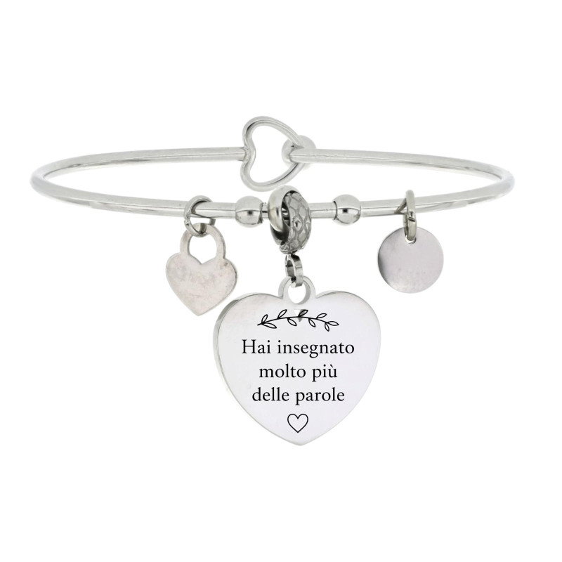 BRACCIALE "MAESTRA" IN ACCIAIO