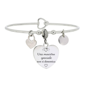 BRACCIALE "MAESTRA" IN ACCIAIO