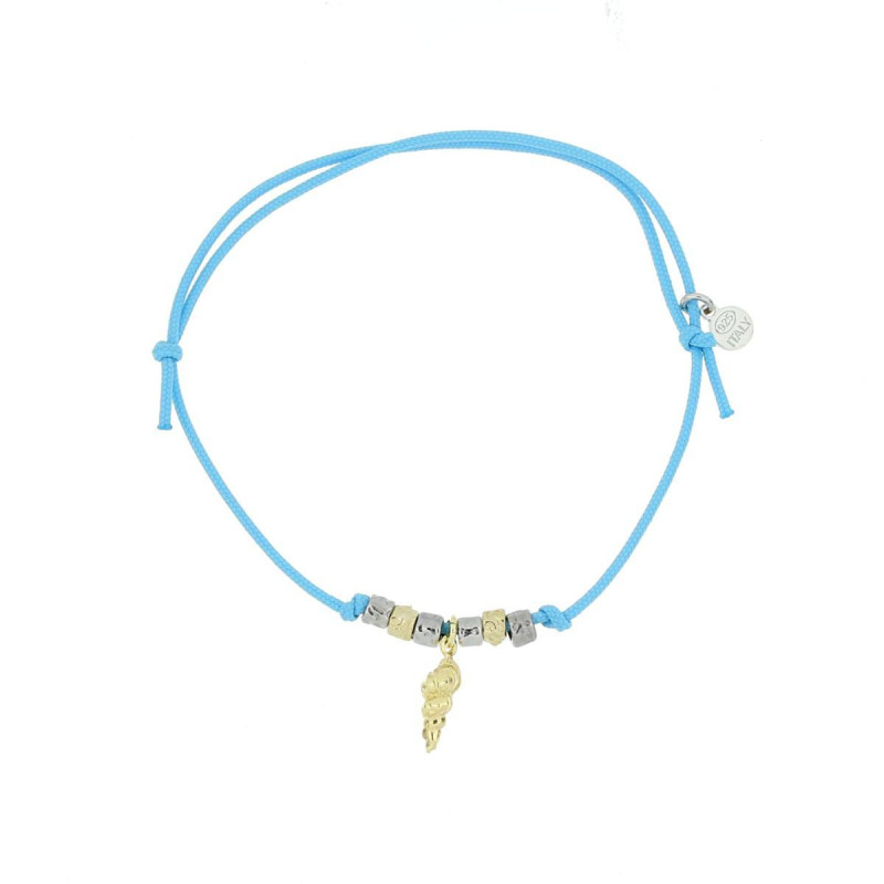 BRACCIALE "MALIBU" CON CONCHIGLIA IN ARGENTO 925