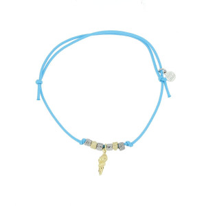BRACCIALE "MALIBU" CON CONCHIGLIA IN ARGENTO 925