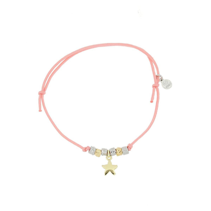 BRACCIALE "MALIBU" CON STELLA MARINA IN ARGENTO 925