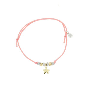 BRACCIALE "MALIBU" CON STELLA MARINA IN ARGENTO 925