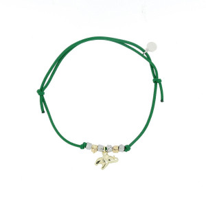 BRACCIALE "MALIBU" CON ELEFANTE IN ARGENTO 925